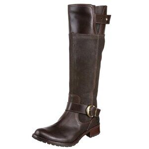 Timberland Women's Earthkeepers Bethel Tall Boot Leather Side Zip 9.5